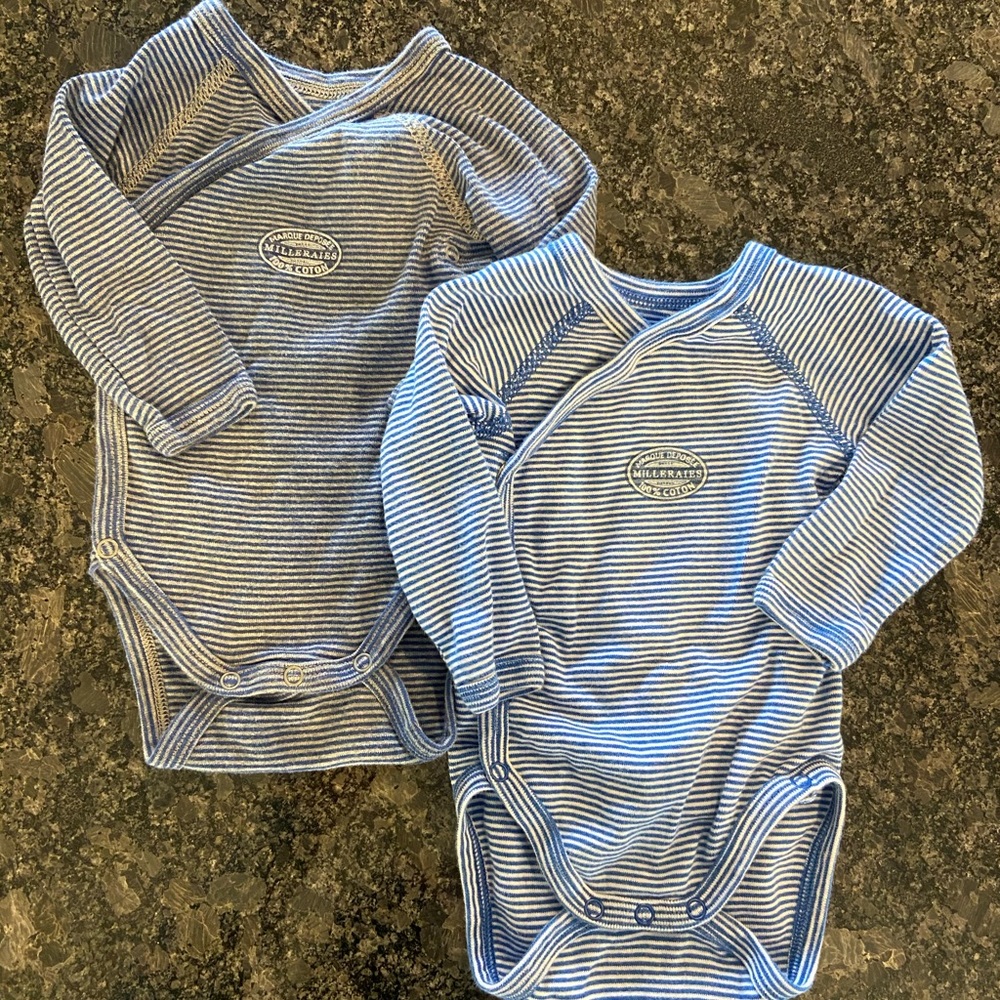 Petit Bateau bodysuits